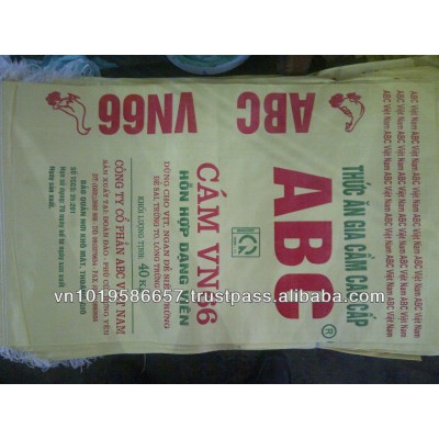 Animal feed PP woven packing bag